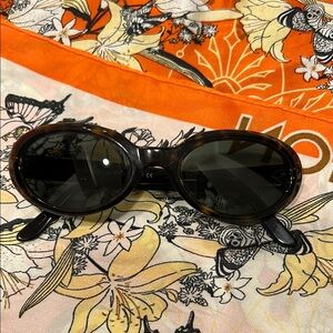 Giorgio Armani 2510 063 Tortoise Oval Sunglasses